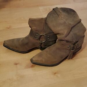 Brown Western Cowboy Boots